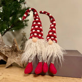 Large Santa Gonk with Spotty Hat