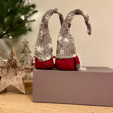 Pair of Mr & Mrs Snowflake Gonks