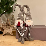 Pair of Mr & Mrs Snowflake Gonks