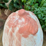 Small Terracotta Leaf Pumpkin