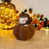 Large Felt Mouse in Pumpkin