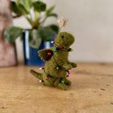 Felt Dinosaur with Lights & Gold Star