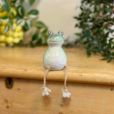 Small Ceramic Frog with Dangly Legs