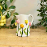 Small Ceramic Tulip Jug
