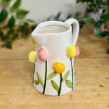 Small Ceramic Tulip Jug