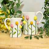 Small Ceramic Tulip Jug