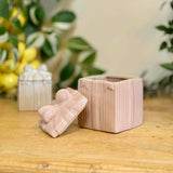Large Pink Ceramic Bow Trinket Box
