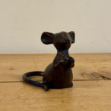 Cast Iron Talking Mouse
