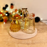 Complete set of 3 Glass Jugs