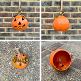 Chunky Metal Pumpkin Bells
