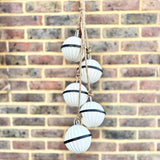 Giant Pumpkin Bell Garland