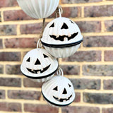 Giant Pumpkin Bell Garland
