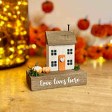 Love Lives Here Autumn Cottage