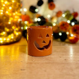 Ceramic Pumpkin Bucket T Light