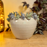 Large Pot with Snails