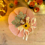 Coral Faux Pumpkin