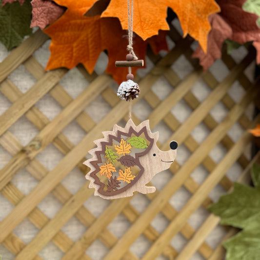 Cut Out Hanging Hedgehog