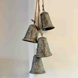 Giant Bunch of Rustic Metal Bells