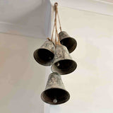 Giant Bunch of Rustic Metal Bells