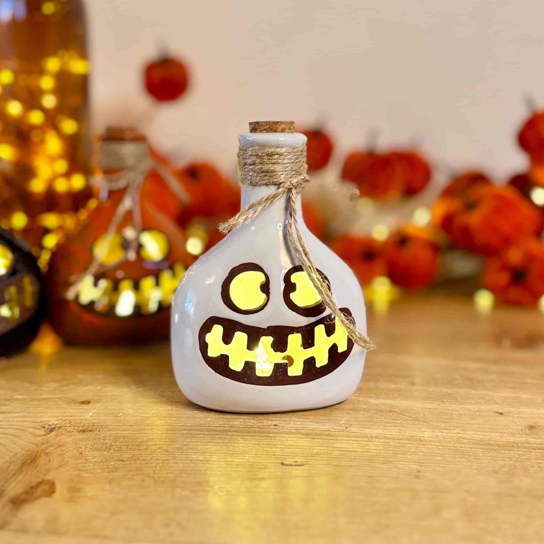 Dumpy Ceramic Light-Up Bottles