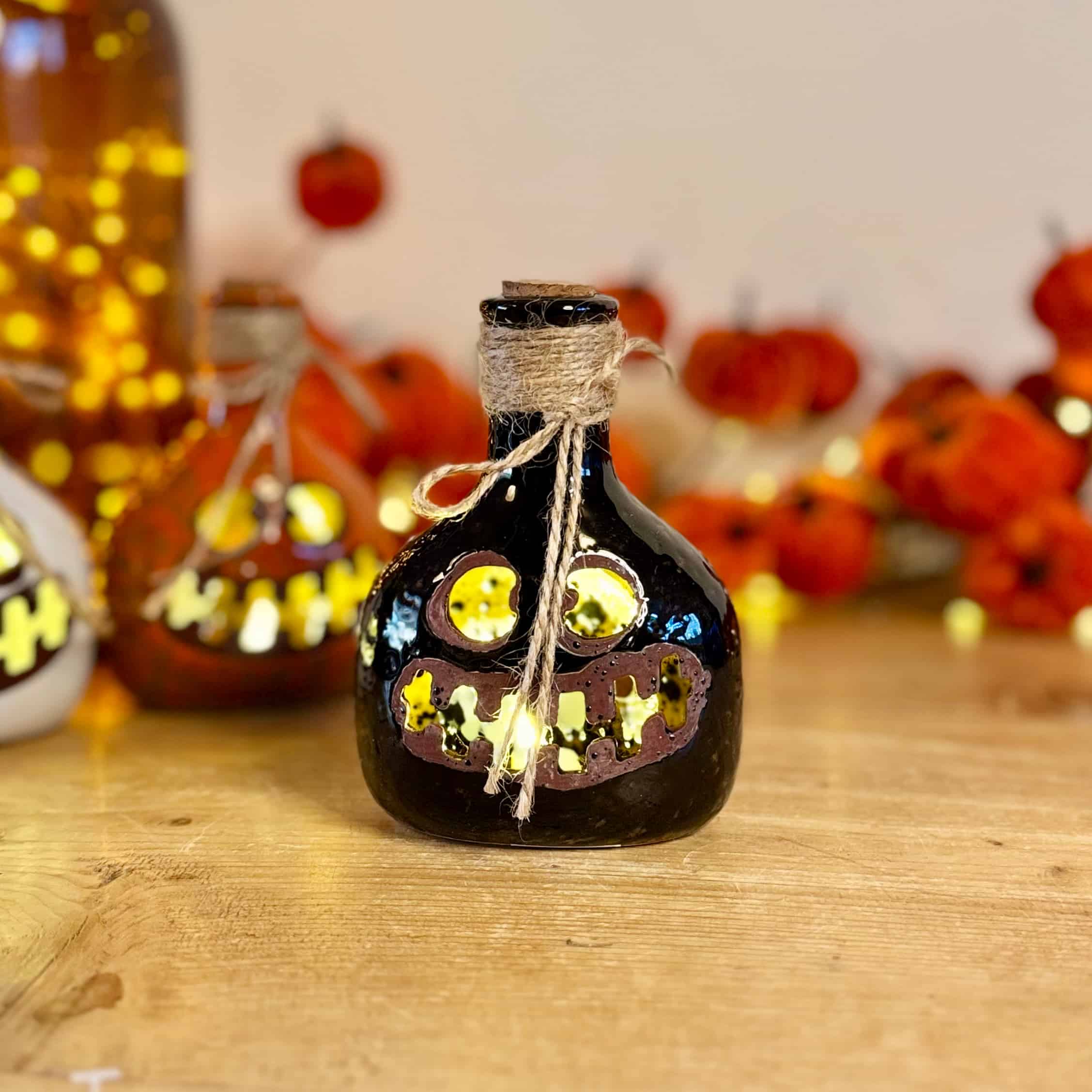Dumpy Ceramic Light-Up Bottles