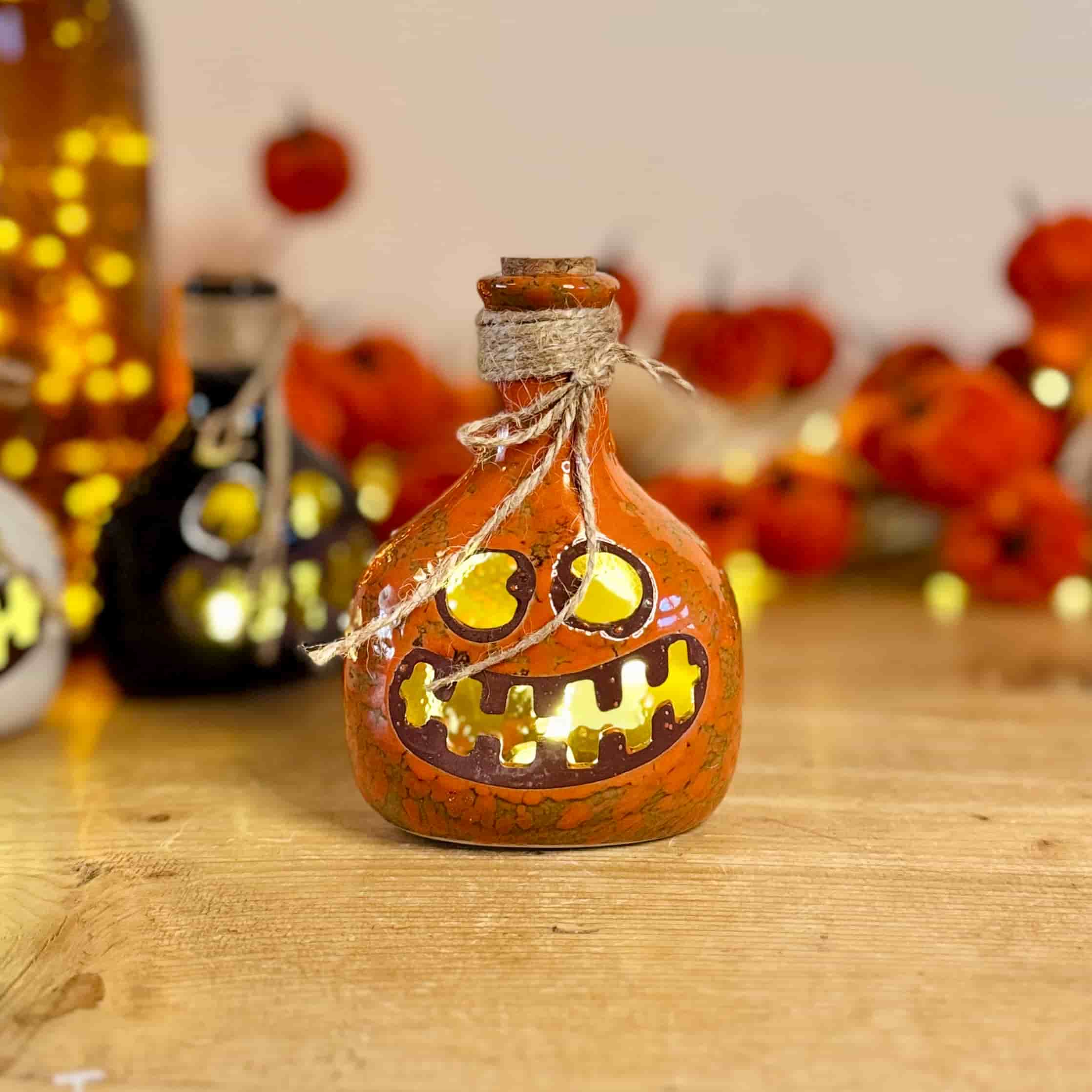 Dumpy Ceramic Light-Up Bottles