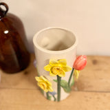 Tulip & Daffodil Flower Vase