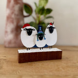 Three Christmas Sheep