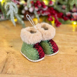Hanging Felt Fluffy Boots