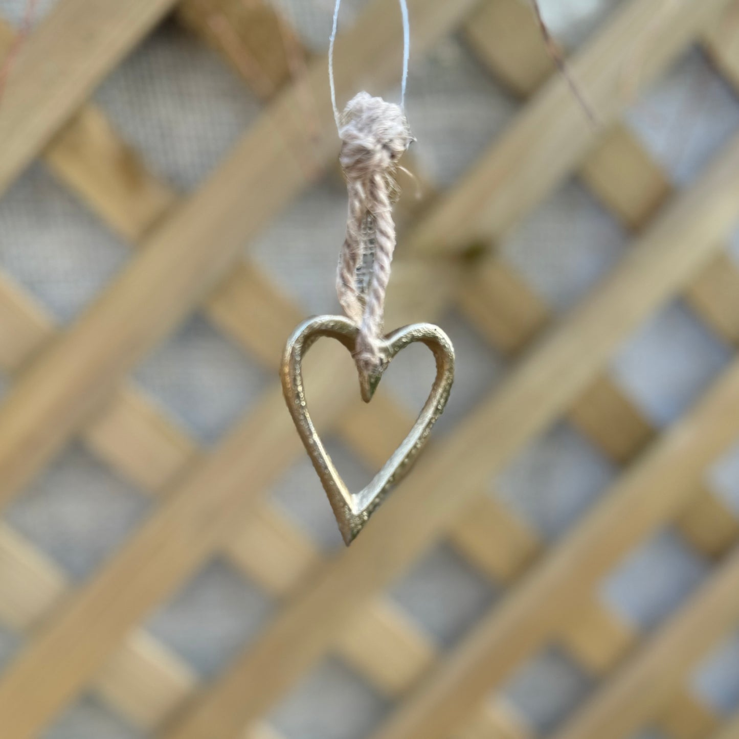 Hanging Cut-out heart