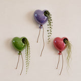 IMPERFECT Small Ceramic Heart Helium Balloons
