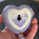 IMPERFECT Small Ceramic Heart Helium Balloons