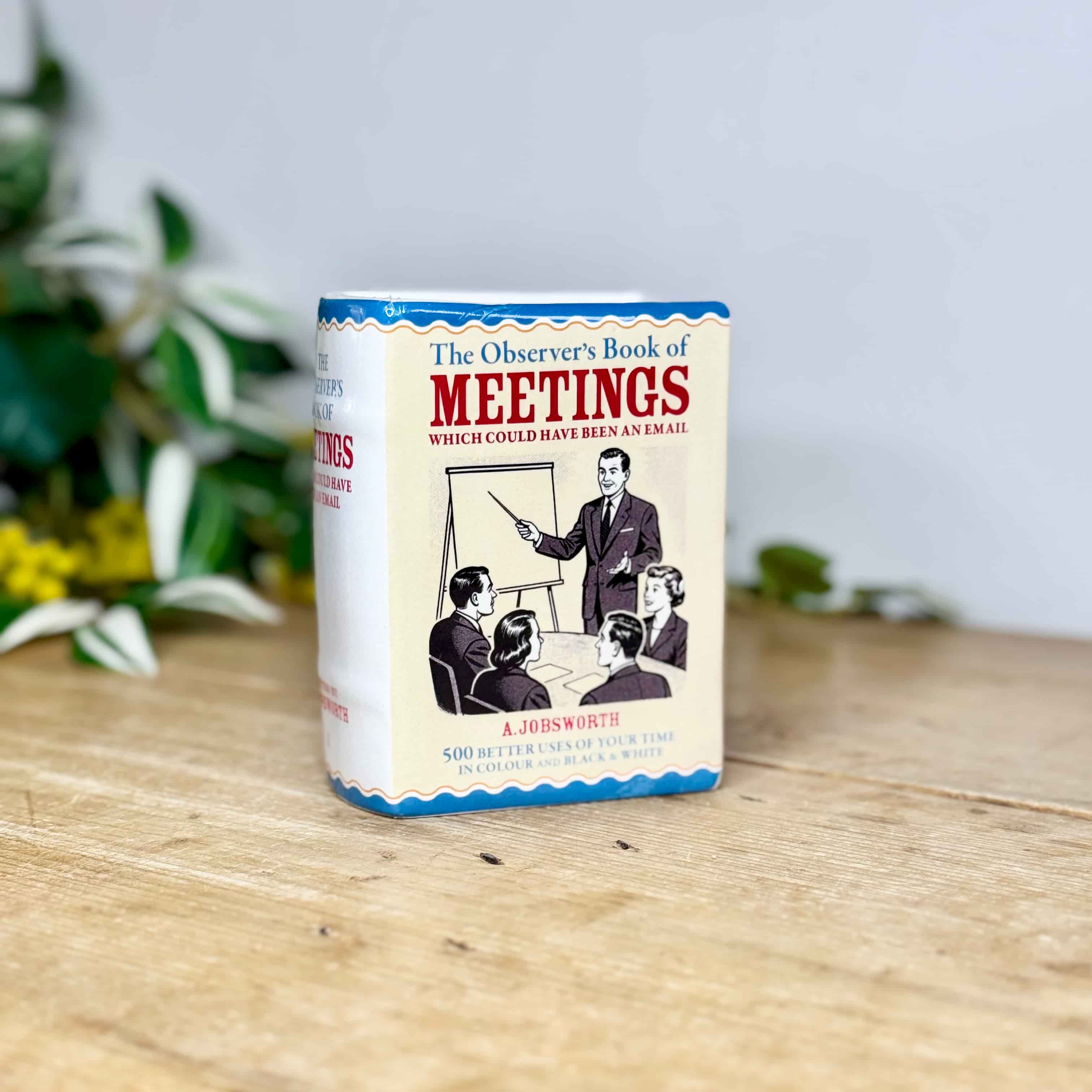 Ceramic Office Humour Pen Pots