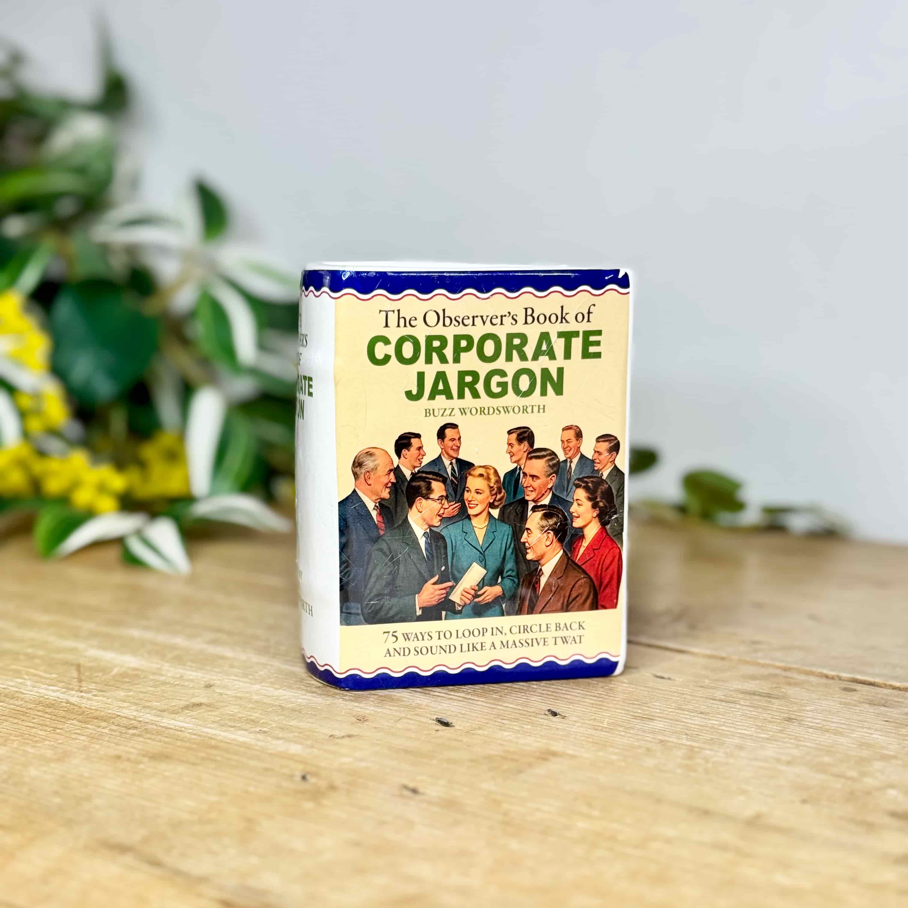 Ceramic Office Humour Pen Pots