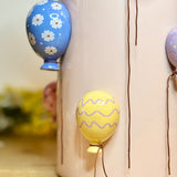 Pink Ceramic Floral Balloons Vase