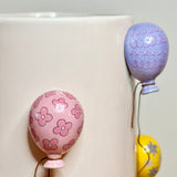 Pink Ceramic Floral Balloons Vase