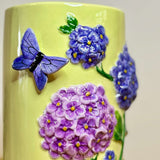 Large Ceramic Hydrangea Vase