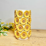 Ceramic Sunflower Vase