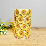 Ceramic Sunflower Vase