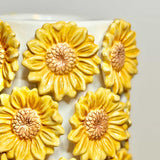 Ceramic Sunflower Vase