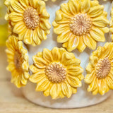 Ceramic Sunflower Vase