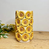 Ceramic Sunflower Vase