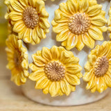Ceramic Sunflower Vase