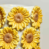 Ceramic Sunflower Vase