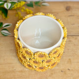 Ceramic Sunflower Pot
