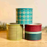 Set of 3 Ceramic Retro Tomato Pots