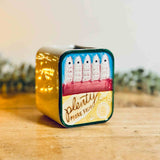 Retro Ceramic Sardines Tin Vase