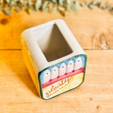 Retro Ceramic Sardines Tin Vase