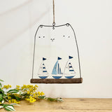 Metal Boats Decoration