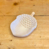 Porcelain Acorn Dish